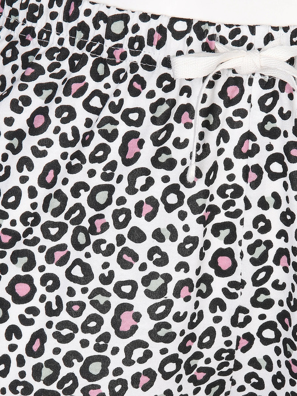 Bild 3 von Damen Schlafhose mit Leoprint
                 
                                                        Weiß