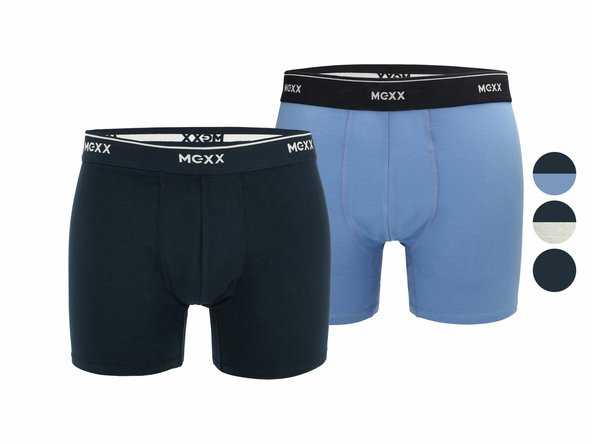 Bild 1 von MEXX Herren Boxershorts, 2 Stück, mit elastischem Bündchen