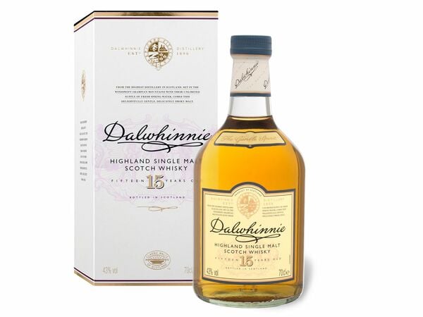 Bild 1 von Dalwhinnie Highland Single Malt Scotch Whisky 15 Jahre 43%