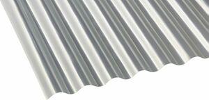 guttagliss Polyesterwellplatte glatt
, 
sinus 76/18,  1500 x 900 mm