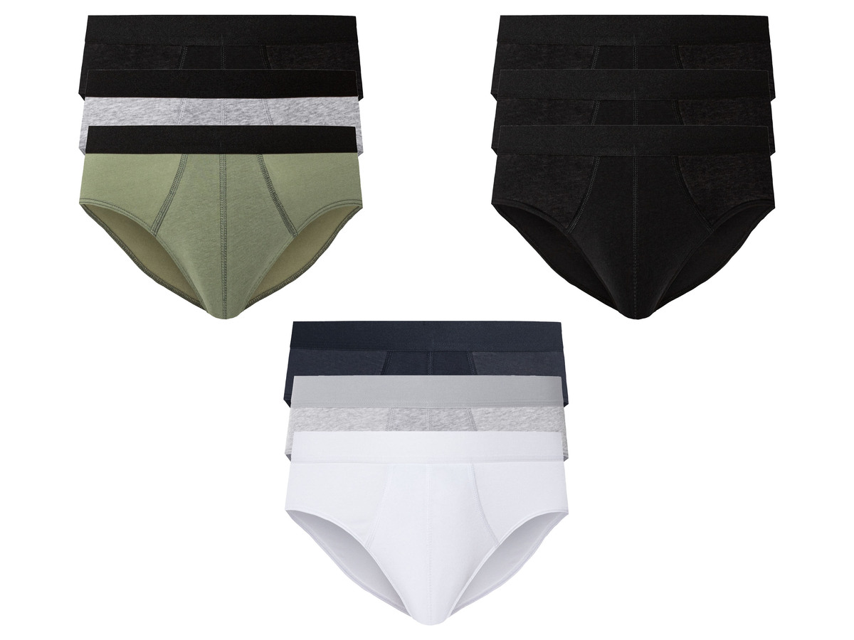 Bild 1 von LIVERGY® Herren Slips, 3 Stück, hoher Baumwollanteil