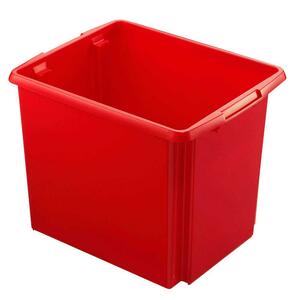BRB Dreh- und Stapelbehälter, Inhalt 45 Liter, rot (10er Set)