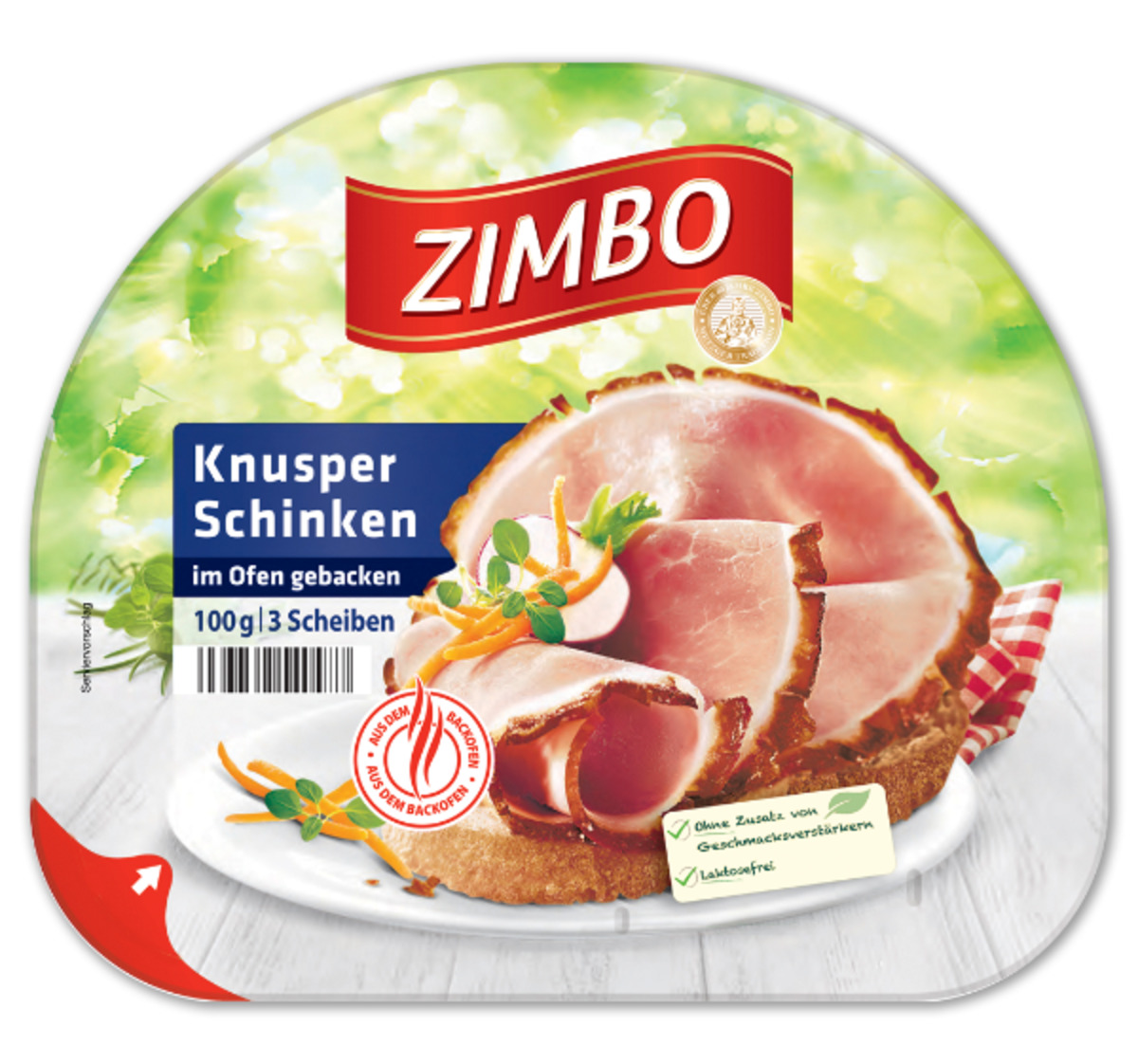 Bild 1 von ZIMBO GOURMET Knusperschinken*