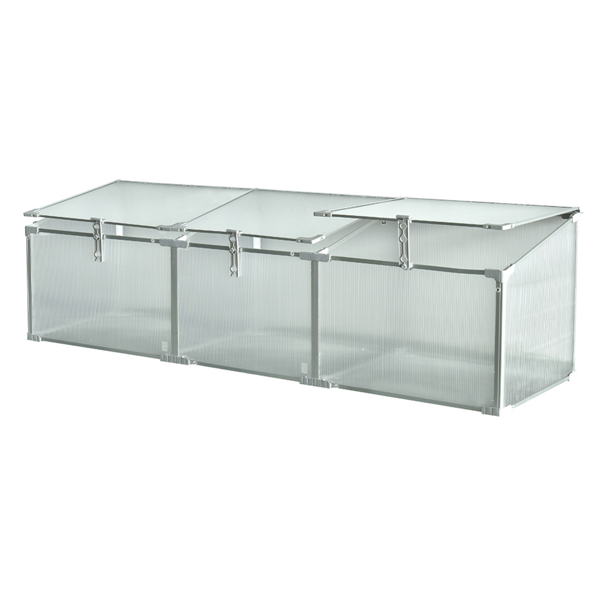 Bild 1 von lovingHome® Gewächshaus,Frühbeet Modular ca.180 x 51 x 51 cm