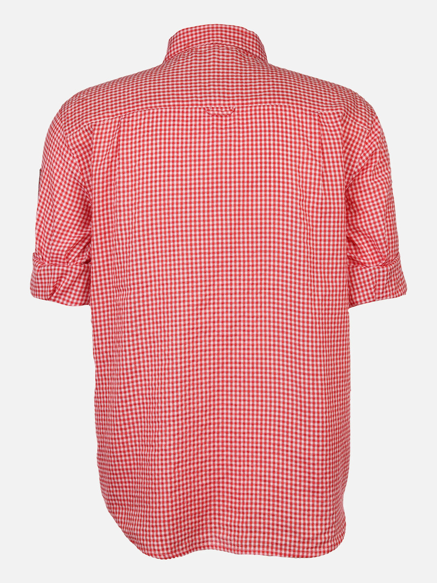 Bild 2 von Herren Trachtenhemd im Karo-Look
                 
                                                        Rot