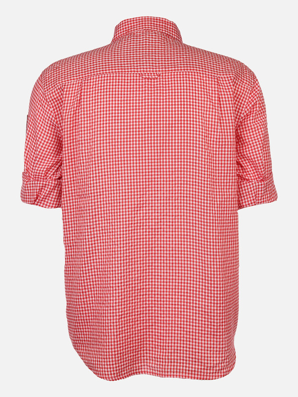 Bild 2 von Herren Trachtenhemd im Karo-Look
                 
                                                        Rot