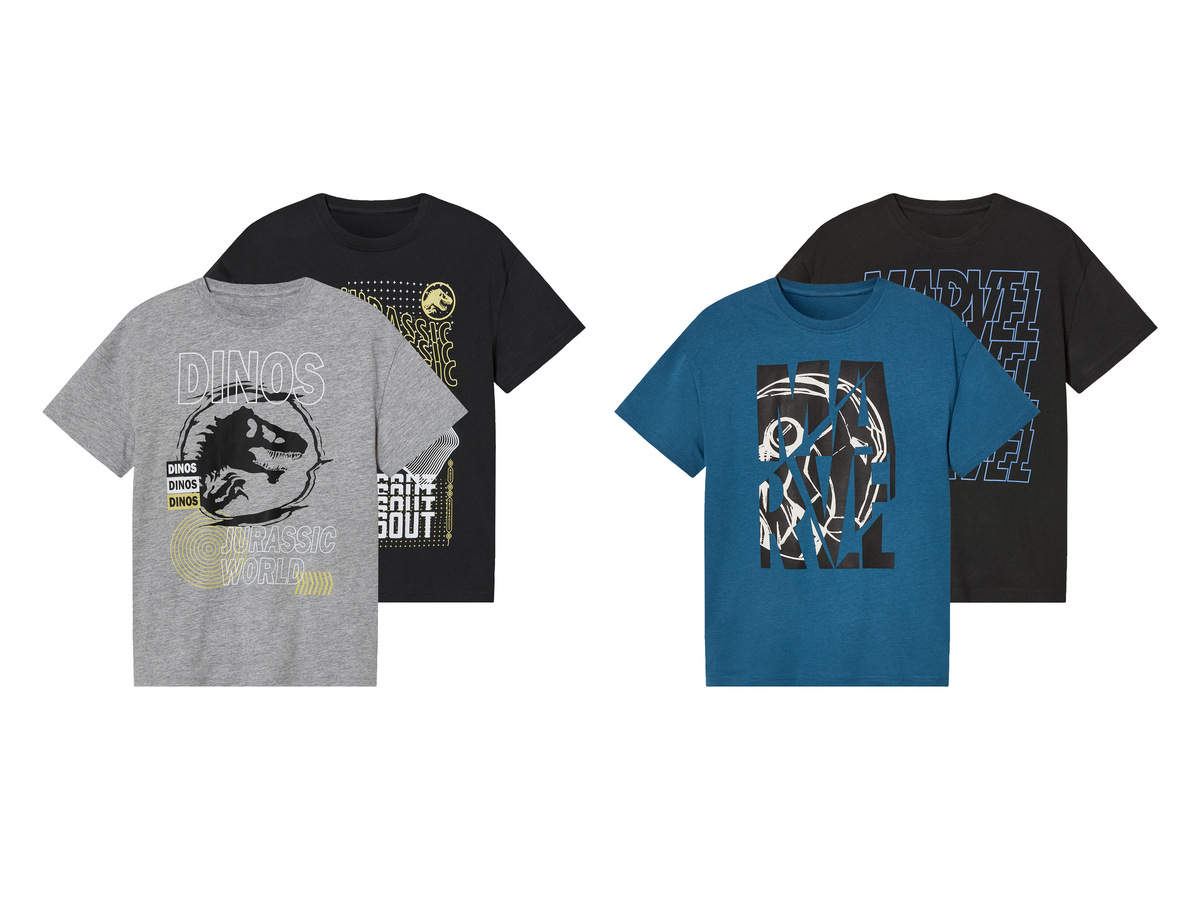 Bild 1 von Kinder T-Shirts, 2 Stück, mit Baumwolle