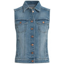 Bild 1 von Damen Jeansweste in Denim-Optik HELLBLAU