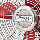 Bild 4 von H.Koenig JOE50 Metall-Ventilator rot