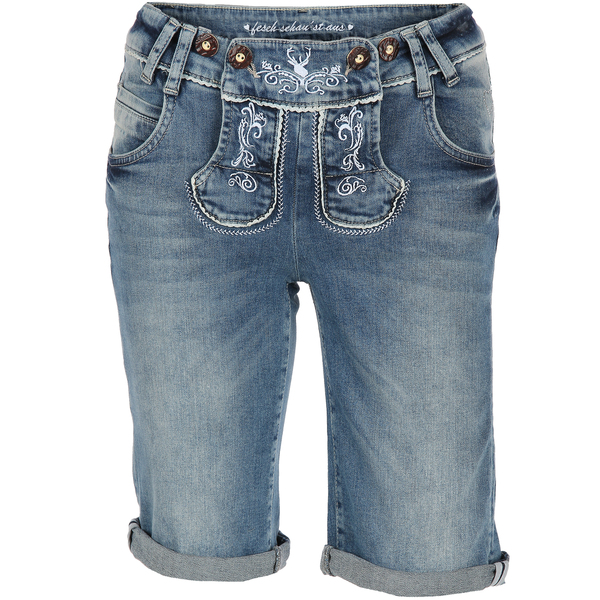 Bild 1 von Damen Jeans im Trachtenlook
                 
                                                        Blau