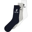 Bild 1 von Damen Sportsocken Lotto 3er-Pack, Navy, 35/38