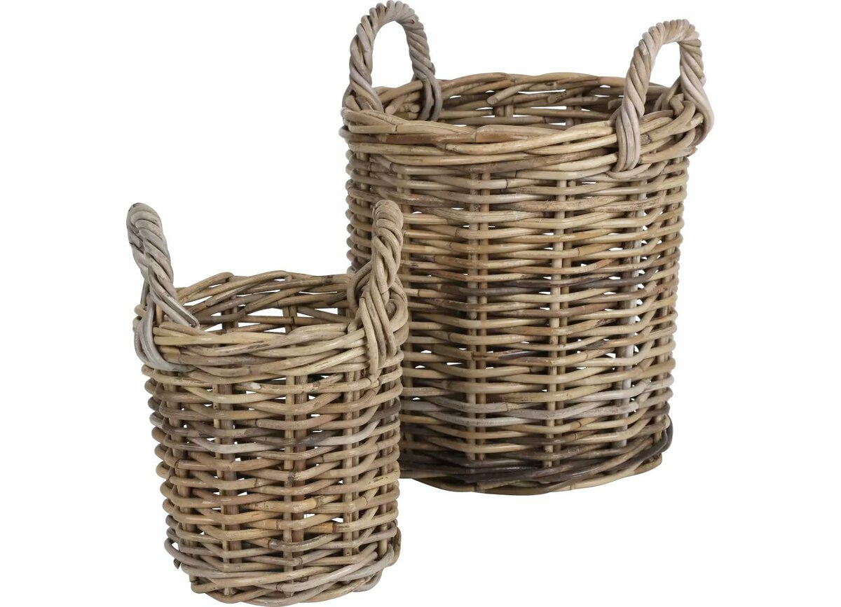 Bild 1 von Weidenkörbe Athena 2er-Set Rund