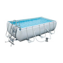 Bild 1 von Intex XXL Swimming Pool rechteckig mit Rahmen und Leiter