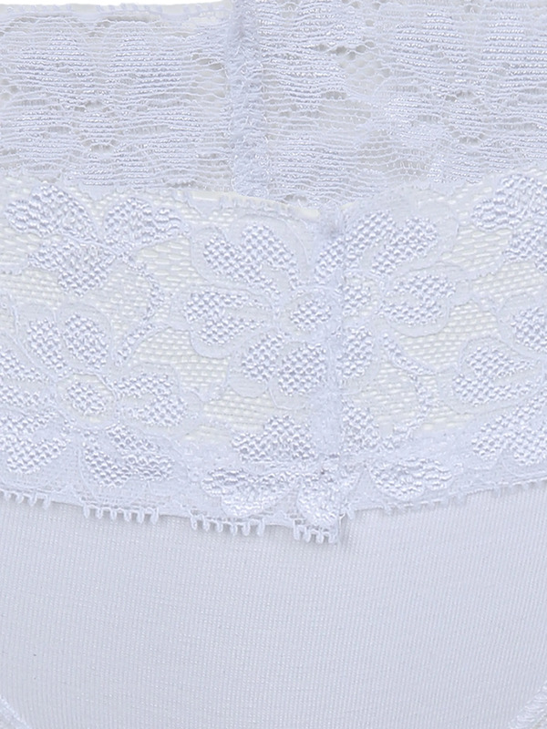 Bild 3 von Damen Tanga mit Spitze im 2er Pack
                 
                                                        Weiß