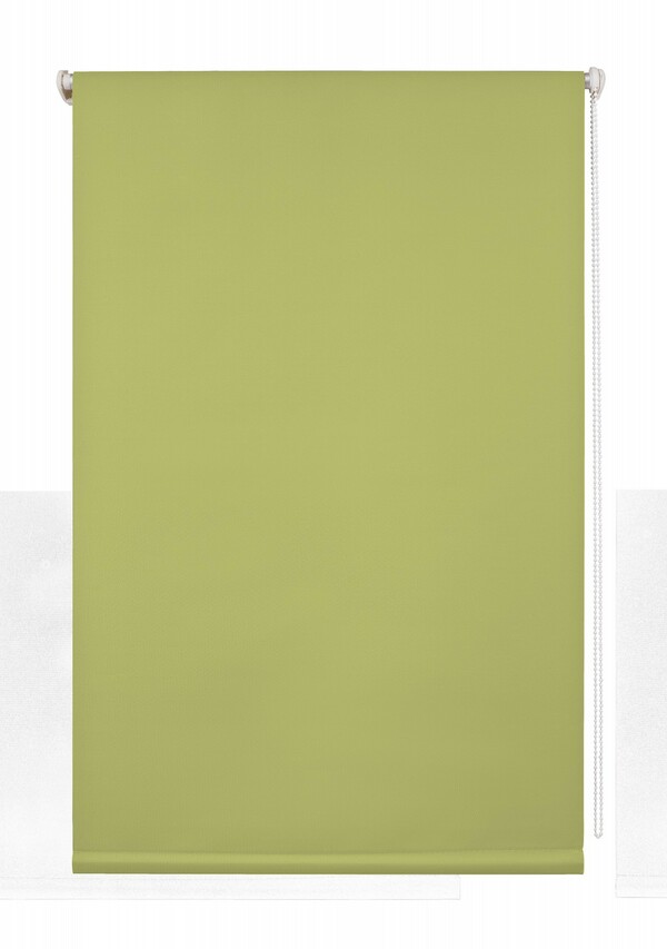 Bild 1 von Lichtblick Thermo-Rollo Klemmfix, ohne Bohren, Verdunkelung - Grün, 90 cm x 220 cm (B x L)