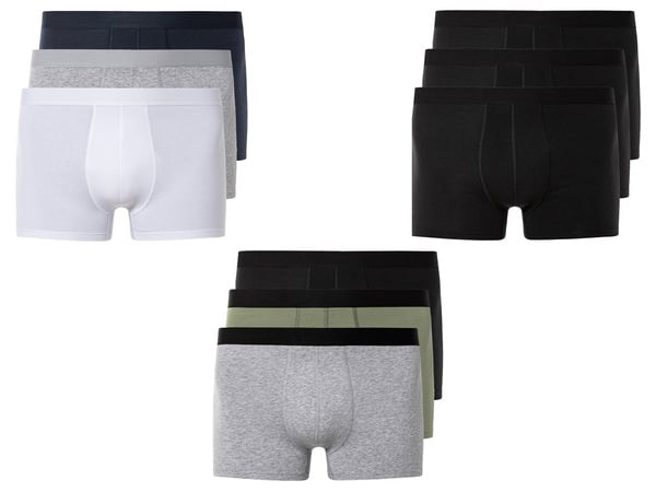 Bild 1 von LIVERGY® Herren Boxer, 3 Stück, hoher Baumwollanteil