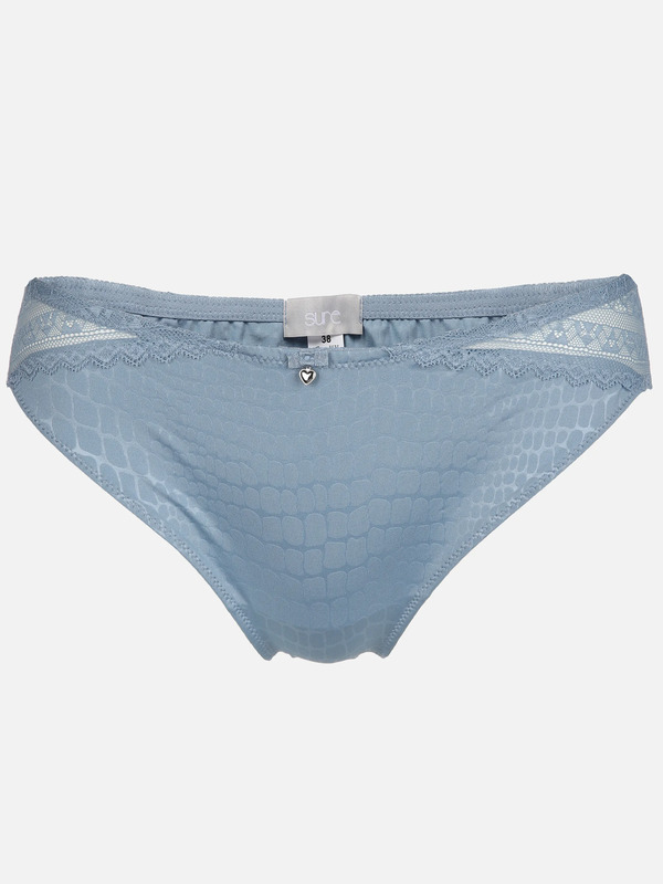 Bild 1 von Damen Slip in Schlangenoptik
                 
                                                        Blau