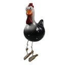 Bild 1 von Powertec Garden Witziges Keramik-Tier - Schwarzes Huhn "Hilde"