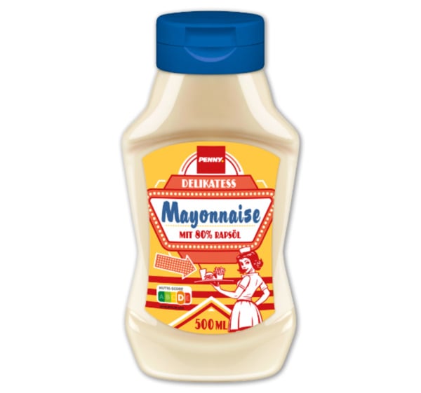 Bild 1 von PENNY Delikatess Mayonnaise