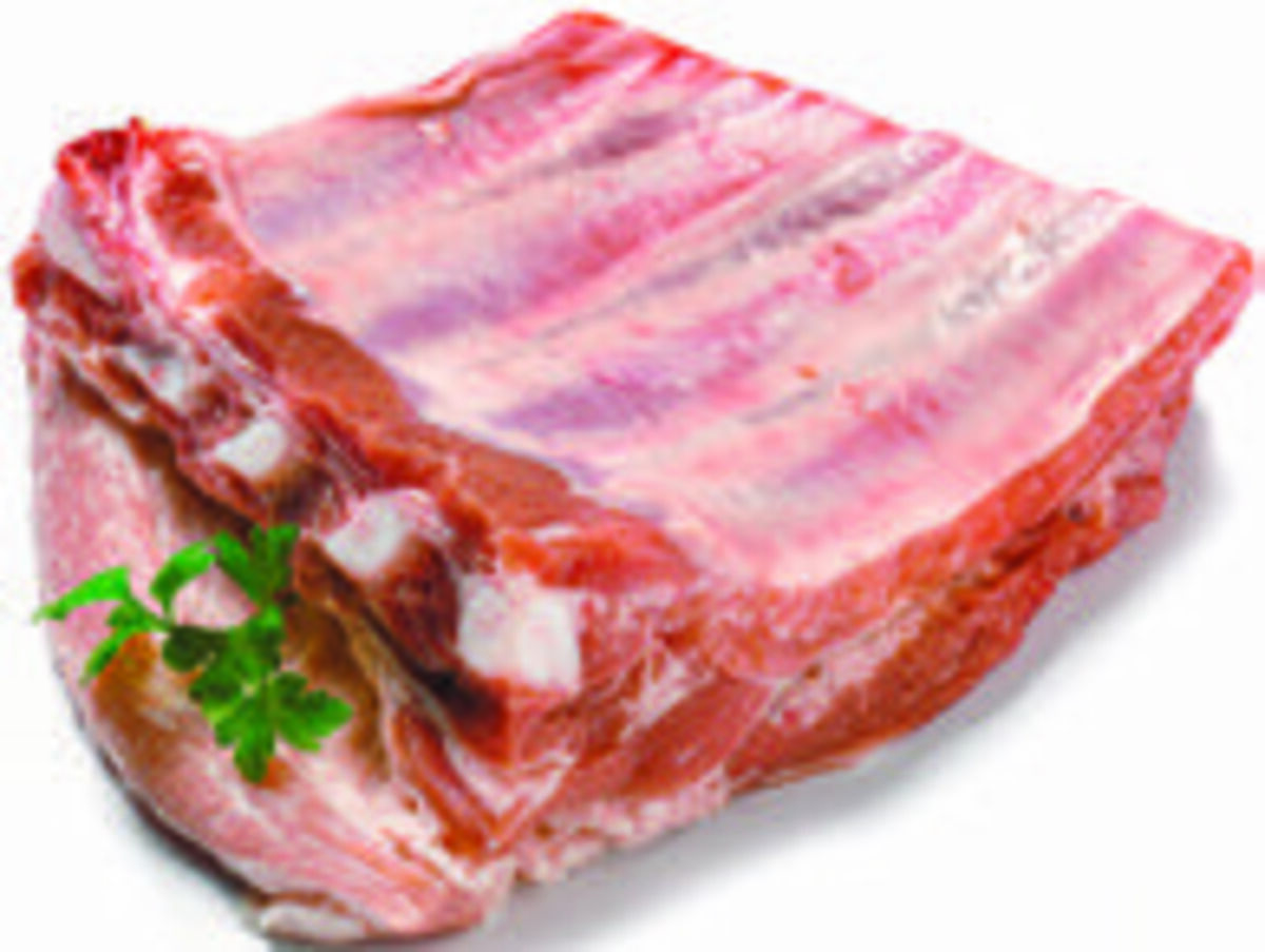 Bild 1 von Meine Fleischerei Rippenbraten mit eingeschnittener Tasche pro kg