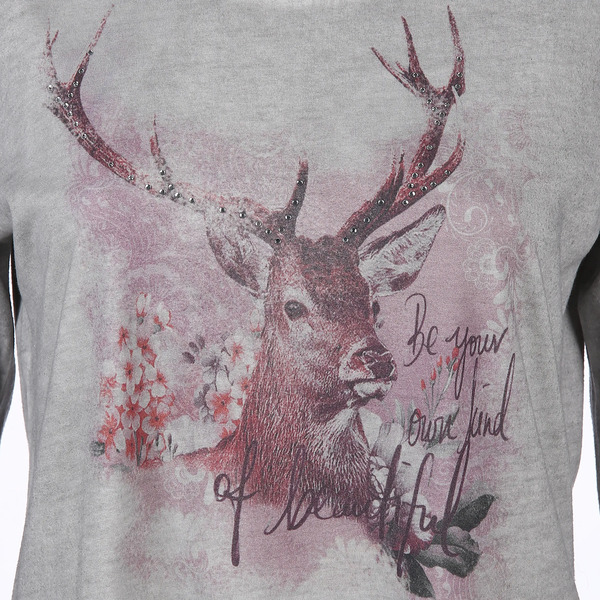 Bild 3 von Damen Langarm Shirt
                 
                                                        Grau