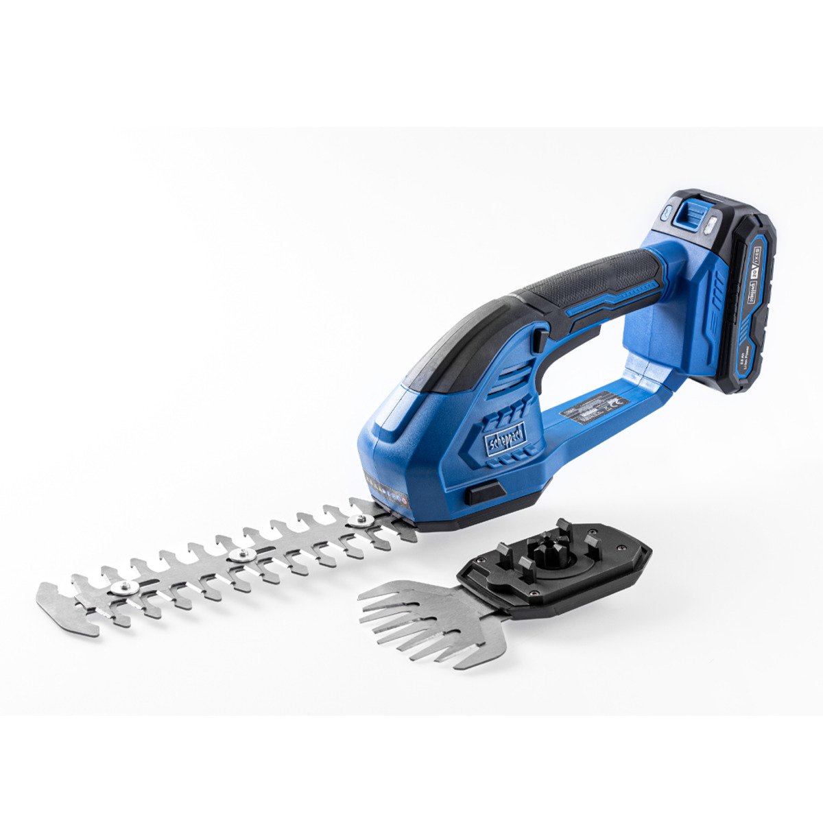 Bild 1 von Scheppach Akku Gras- und Strauchschere C-HTGS200-X 20V, inkl. Starter Kit