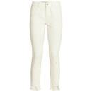 Bild 1 von 7/8 Damen Skinny-Jeans mit Fransen WEISS