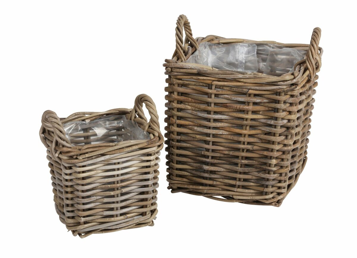 Bild 1 von Weidenkörbe Athena 2er-Set Eckig