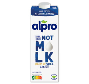 ALPRO Not Mlk oder Haferdrink