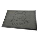 Bild 3 von acerto® Premium Fußmatte Schmutzfangmatte CAT HOLA grau 40x60cm
