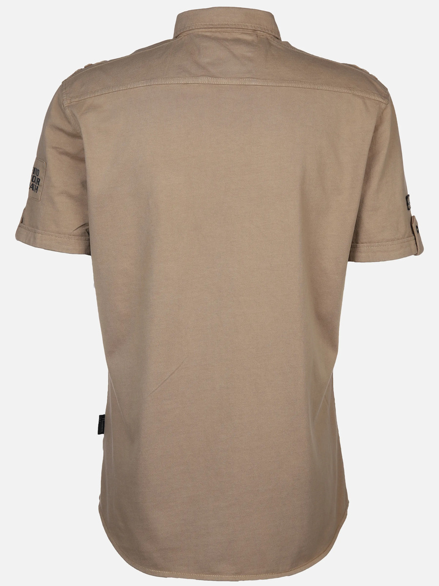 Bild 2 von Herren Jerseyhemd mit Brusttaschen
                 
                                                        Braun