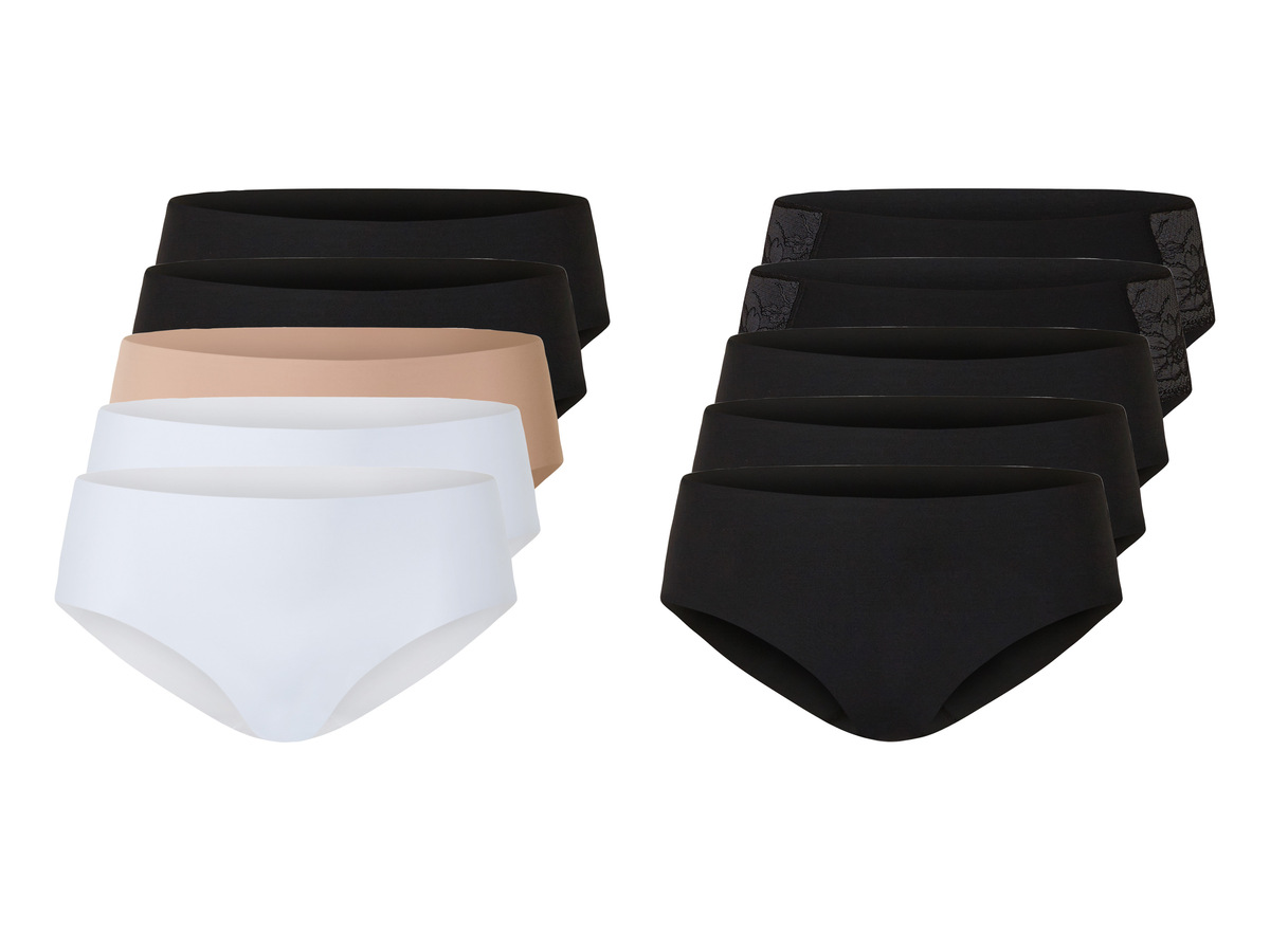 Bild 1 von esmara® Damen Lasercut-Hipster, 5 Stück, besonders angenehm