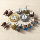 Bild 1 von Kraft Werkzeuge XXL-Drahtbürsten- und Polier-Set 16tlg.