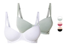 Bild 1 von esmara® Damen Bügel-BHs, 2 Stück, gepaddet Cups