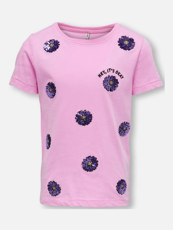 Bild 1 von Kids Only KOGKITA REG S/S SMILE Shirt
                 
                                                        Rosa