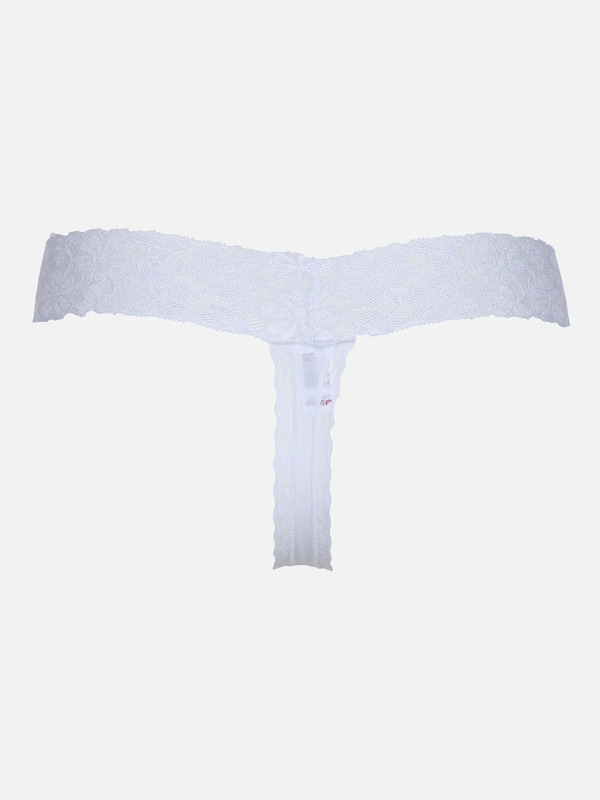 Bild 2 von Damen Tanga mit Spitze im 2er Pack
                 
                                                        Weiß
