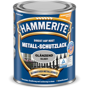 Hammerite Metallschutzlack 'Direkt auf Rost' silbern glänzend 750 ml