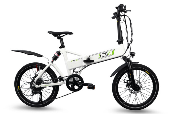 Bild 1 von Llobe E-Bike 20" Alu Faltrad City III, Weiß