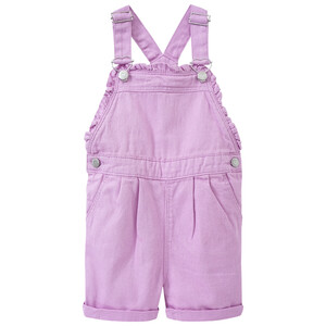 Baby Latzshorts in Denim-Optik FLIEDER