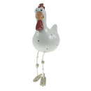 Bild 1 von Powertec Garden Witziges Keramik-Tier -  Weißes Huhn "Emma"