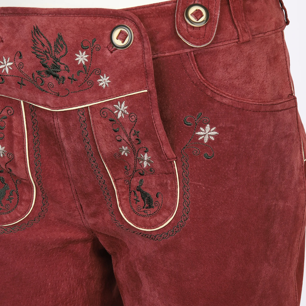 Bild 3 von Damen Trachtenshorts mit Trägern
                 
                                                        Rot