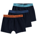 Bild 1 von 3 Jungen Retroboxer mit Webbund DUNKELBLAU
