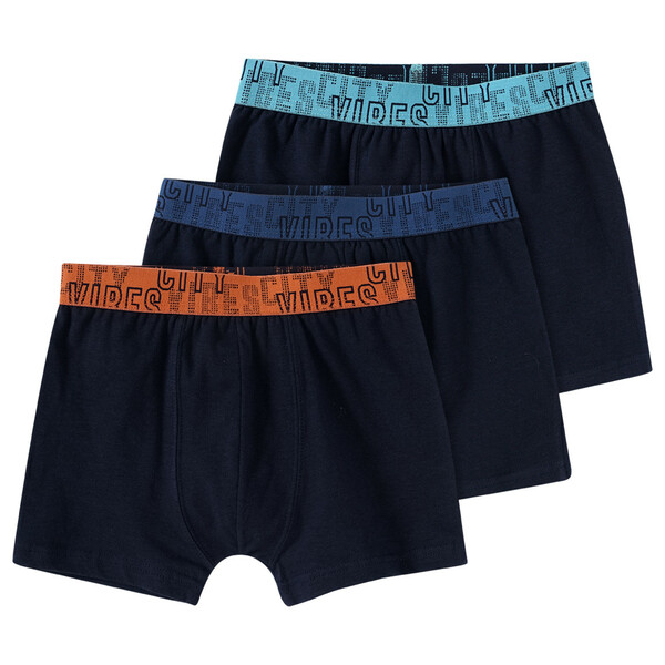 Bild 1 von 3 Jungen Retroboxer mit Webbund DUNKELBLAU