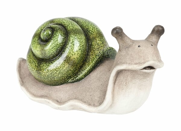 Bild 1 von Deko-Schnecke mit glasiertem Haus 40x20,5x19,5cm