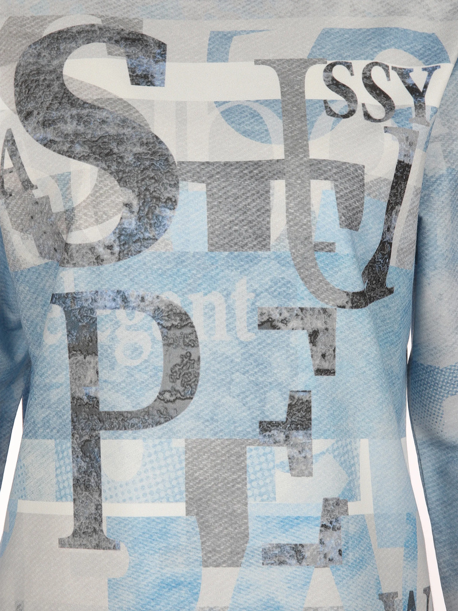 Bild 3 von Damen Printshirt mit langem Arm
                 
                                                        Blau