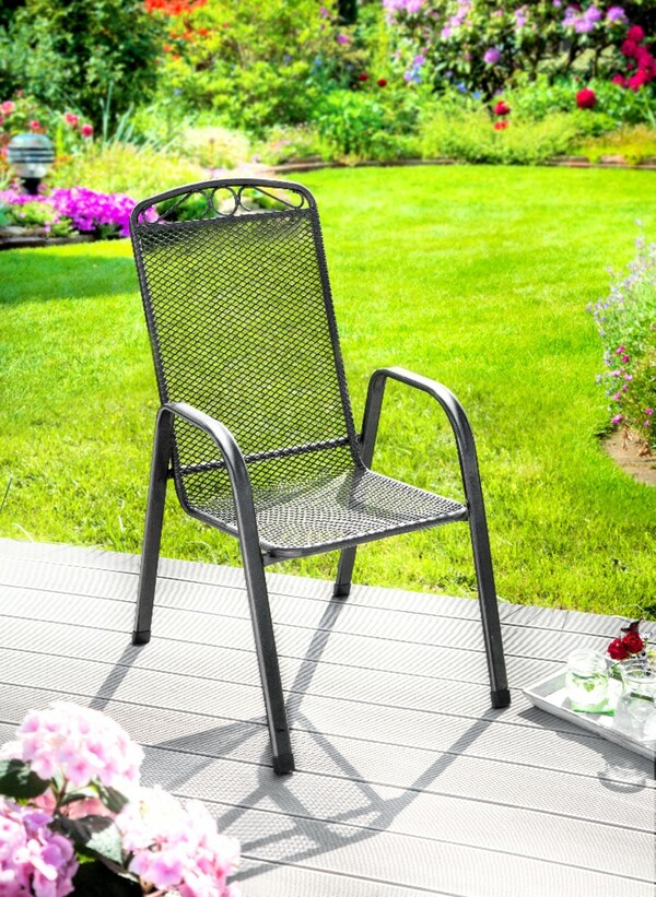 Bild 3 von Solax-Sunshine Garten Stapelstuhl "Venedig", 2er Set