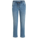 Bild 1 von Damen Boyfriend-Jeans zum Krempeln HELLBLAU