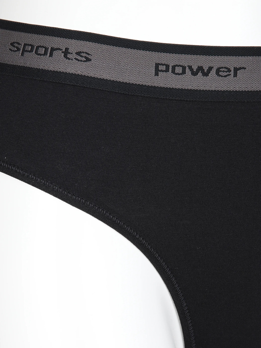 Bild 3 von Damen Slip 2er Pack Powersport
                 
                                                        Schwarz