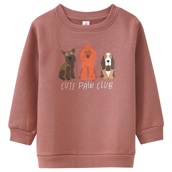 Bild 1 von Mädchen Sweatshirt mit Hunde-Print TERRACOTTA