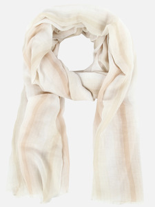 Damen Schal mit dünnen Streifen
                 
                                                        Weiß